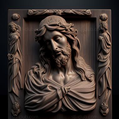 3D model st jesus (STL)